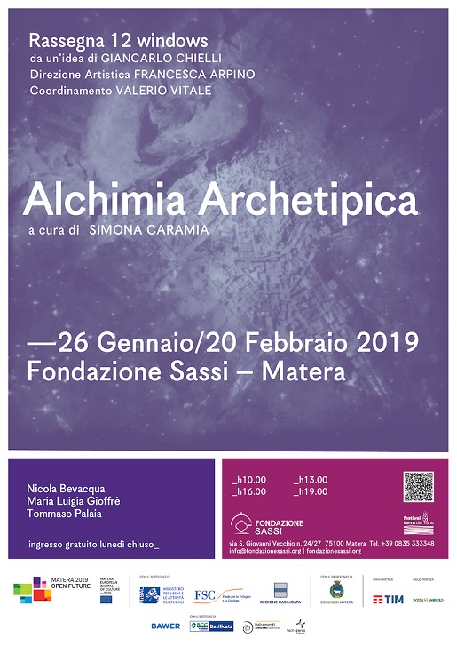 Matera, Festival La Terra del pane: Alchimia Archetipica. Dal 26 arte contemporanea in Fondazione Sassi