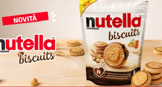 Dal 4 novembre in commercio i Nutella Biscuits: sono prodotti a Balvano (PZ)