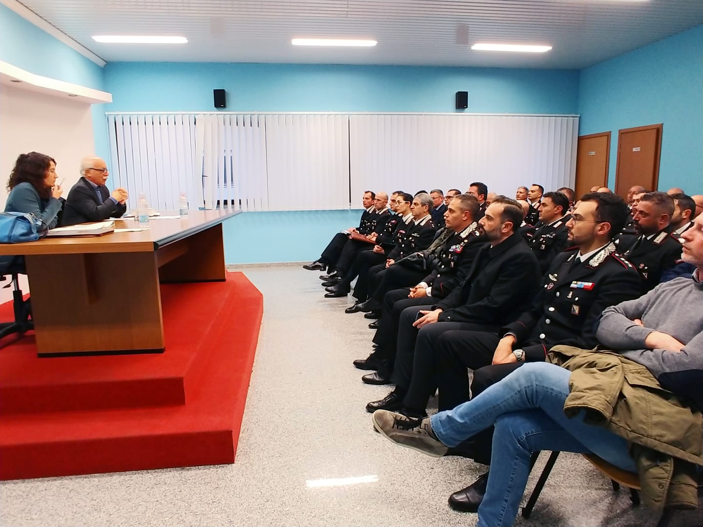 “Codice Rosso: violenza domestica e di genere”, seminario  a Matera presso il Comando Provinciale dei Carabinieri