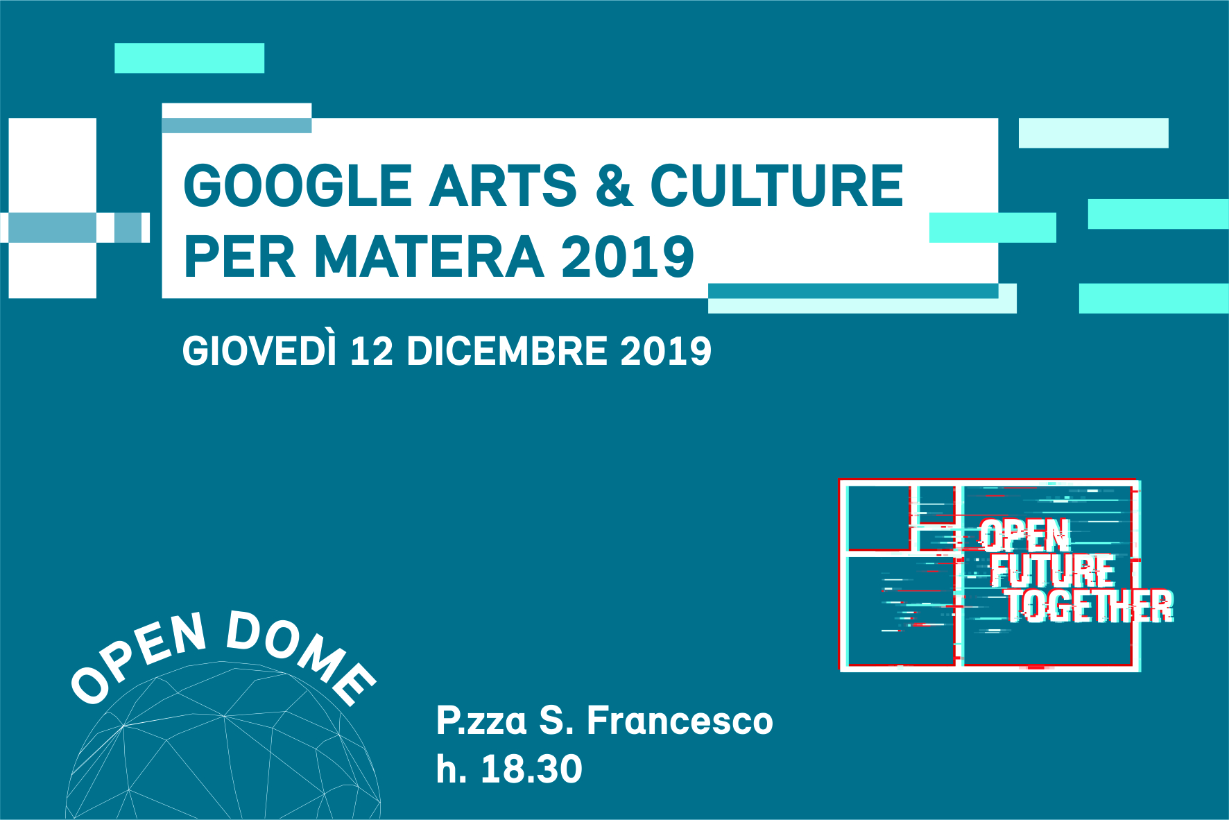 Le storie di Matera 2019 viaggiano su Google Arts & Culture
