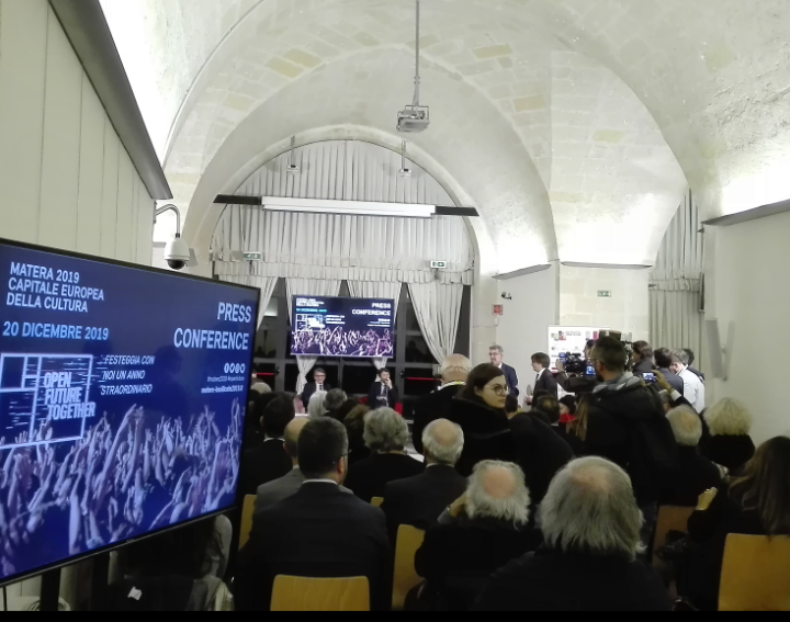 Matera 2019: Sassoli, Franceschini e Provenzano per la cerimonia conclusiva