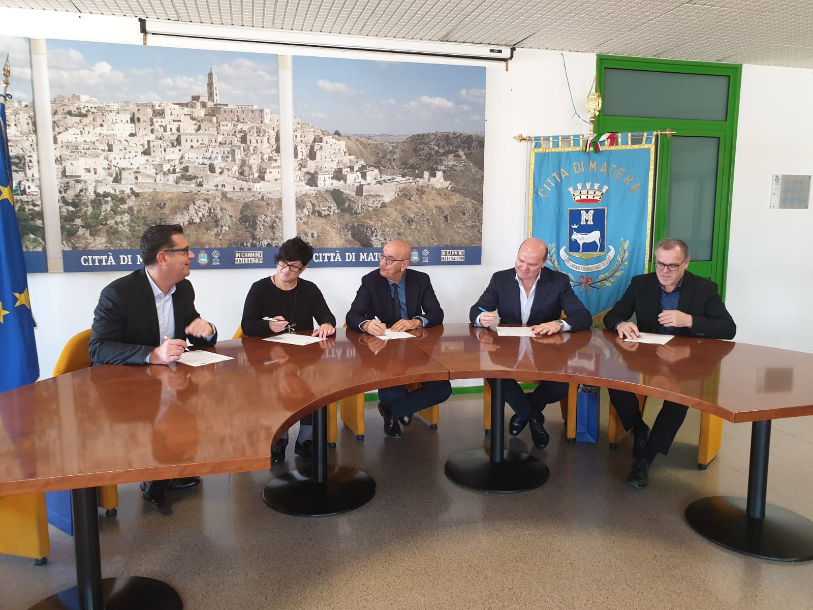 Matera 2019, visita in città della delegazione di “Piran Pirano 4 Istria 2025”