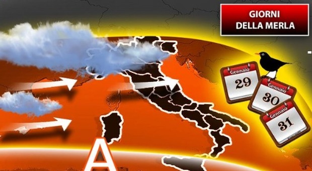 Stranezze del meteo, nei Giorni della Merla Matera tra le città più calde d’Italia
