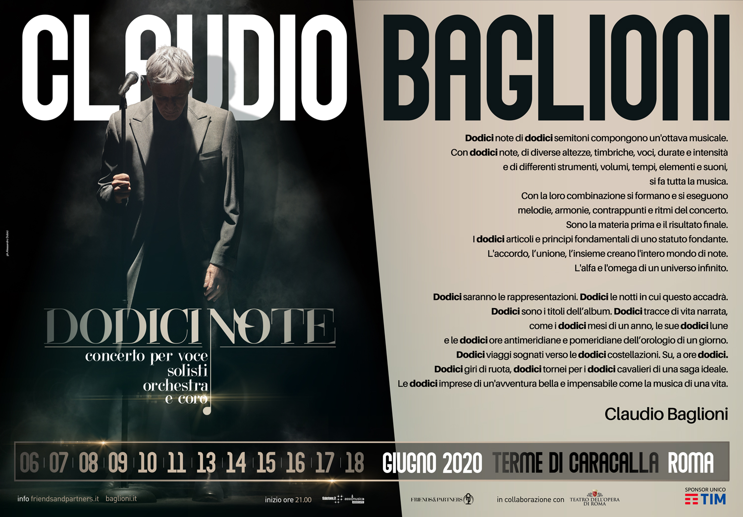 In radio e in digitale “Gli anni più belli”, il nuovo emozionante brano inedito di Claudio Baglioni.