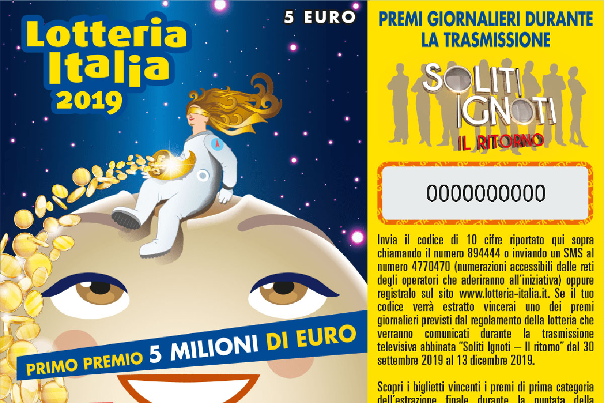 Lotteria Italia, Basilicata: a Matera le vendite volano a +5,7%