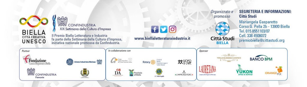 Premio Biella Letteratura e Industria, pubblicato il bando