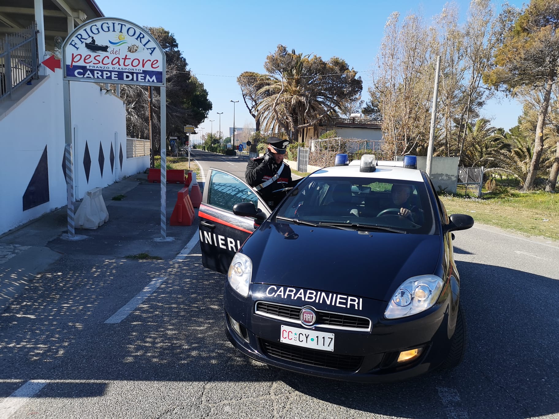 Policoro, opere edilizie abusive sequestrate dai Carabinieri presso un ristorante del lungomare