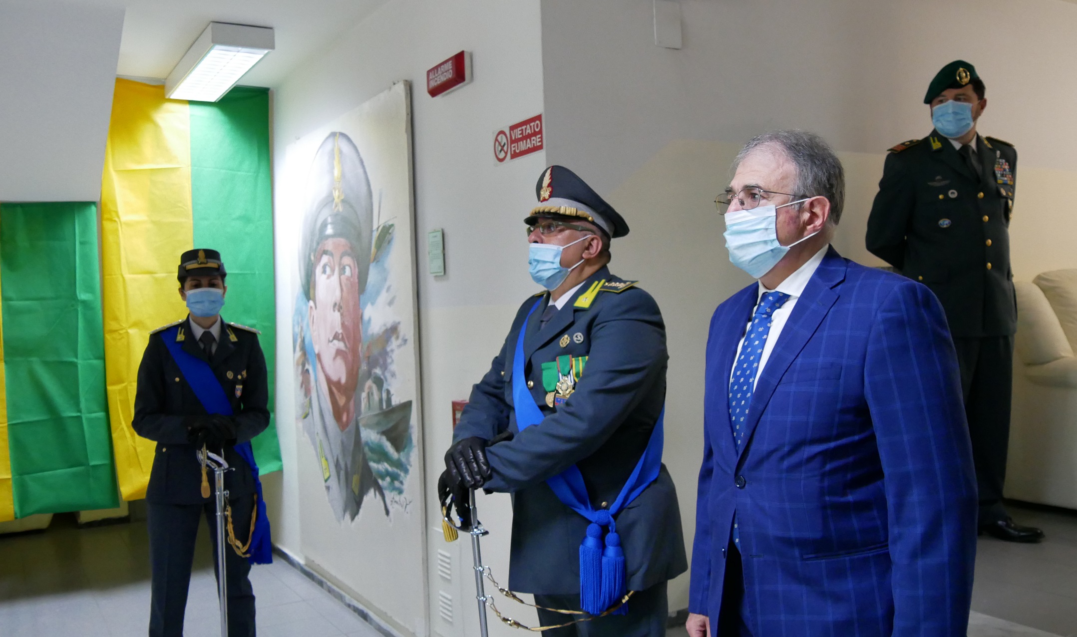 Matera, il Comando provinciale della Guardia di Finanza celebra il 246° anniversario della fondazione del Corpo