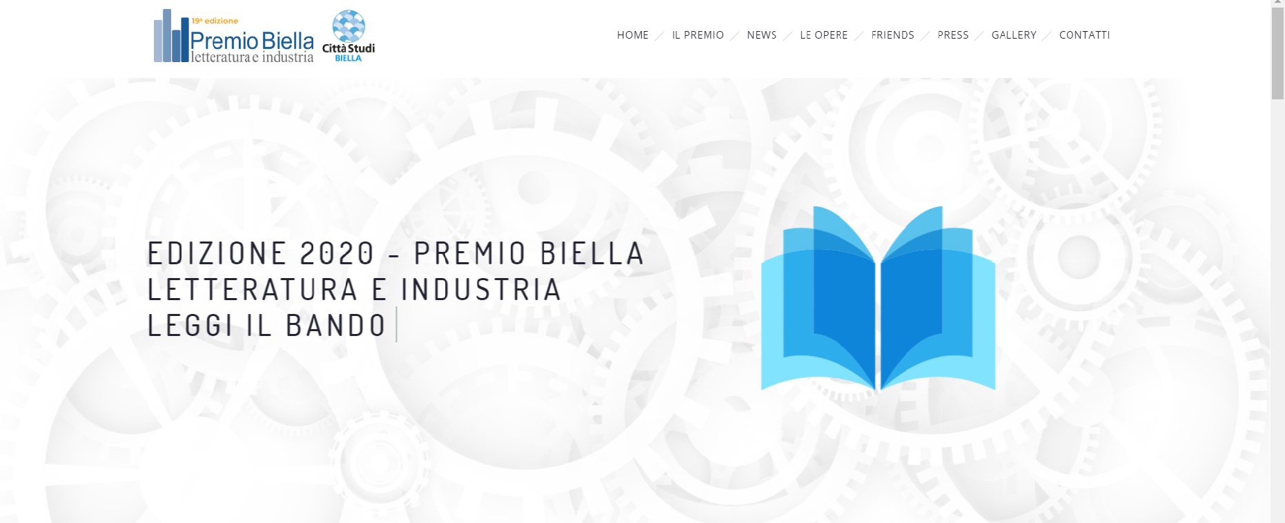 Premio Biella Letteratura e Industria, il 12 evento in rete per la proclamazione dei finalisti