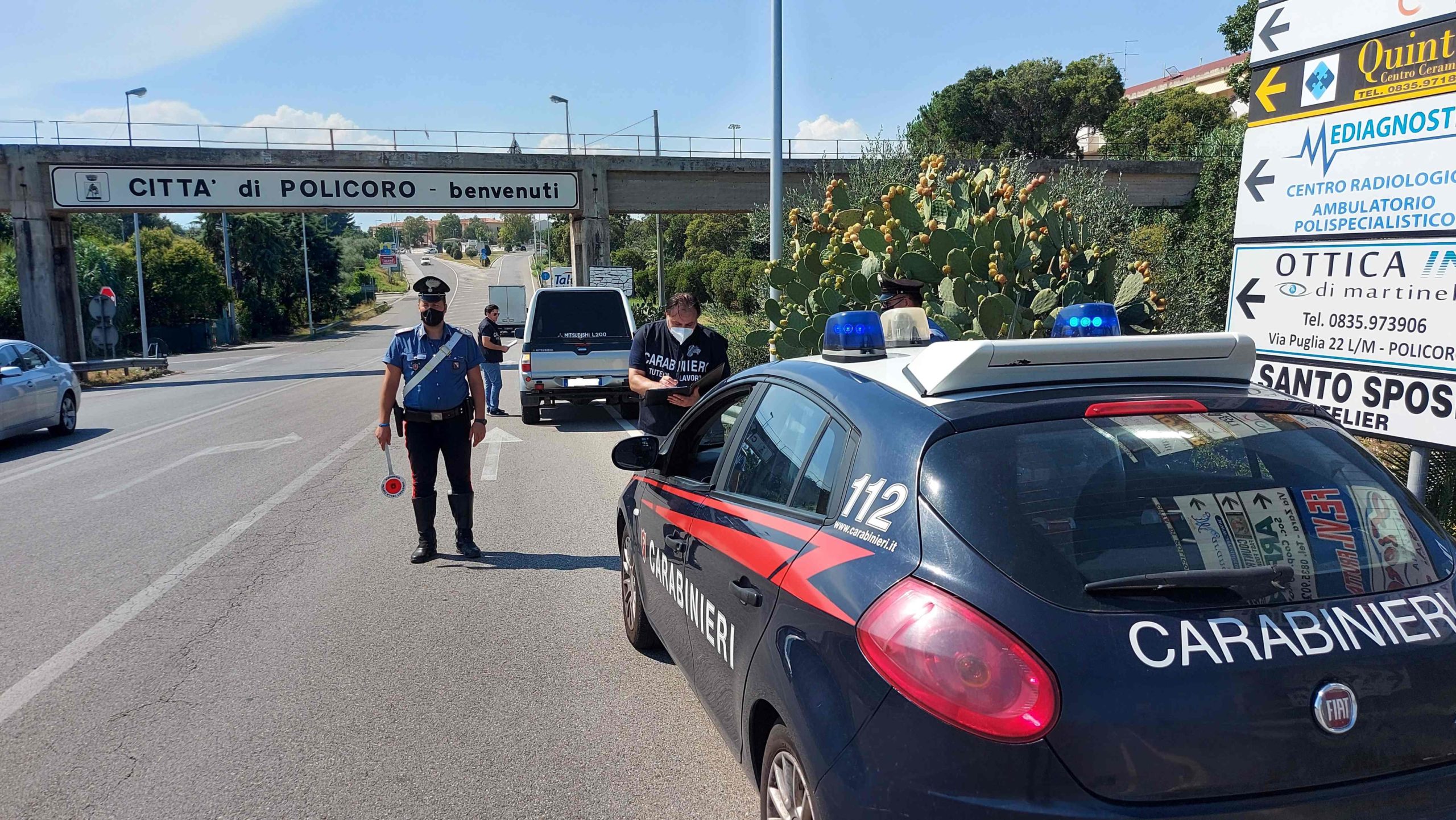“Stazione di servizio” abusiva a Policoro: scoperta dai Carabinieri truffa ai danni dello Stato