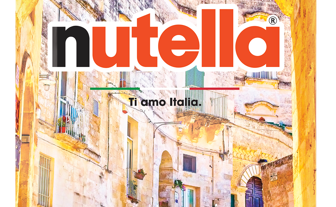 Matera sui vasetti di Nutella: dal 12 ottobre la città dei Sassi  nella nuova confezione in edizione limitata dell’iniziativa “Ti amo Italia” di Enit e Ferrero