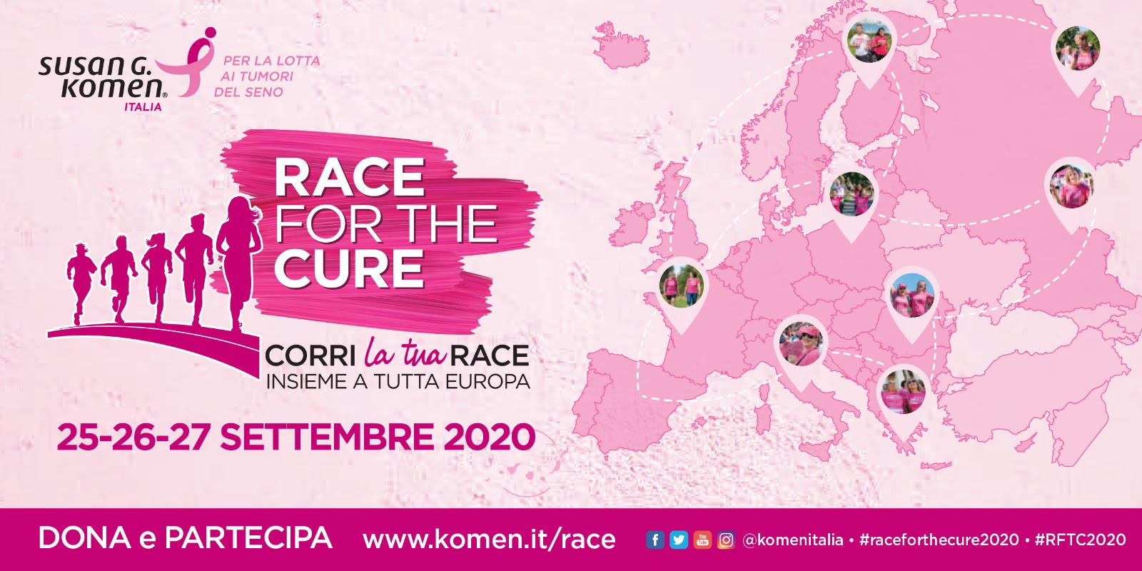 Race for the cure, torna a Matera la Carovana della Prevenzione di Komen Italia