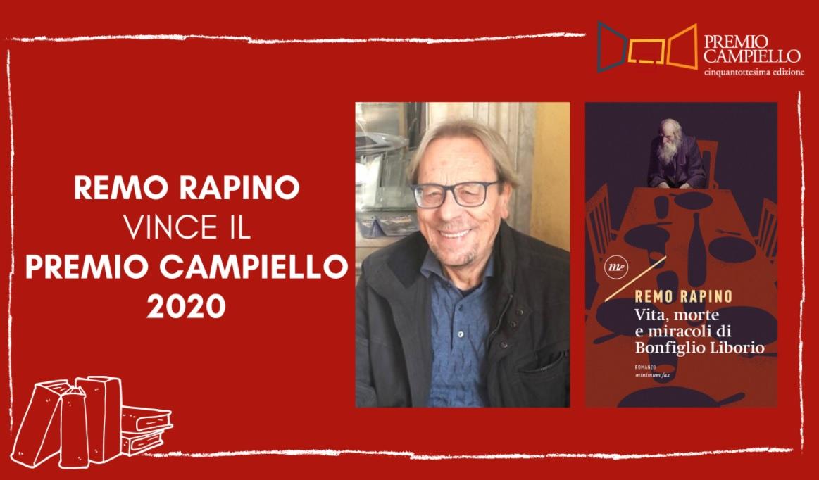A Remo Rapino la 58esima edizione del Premio Campiello