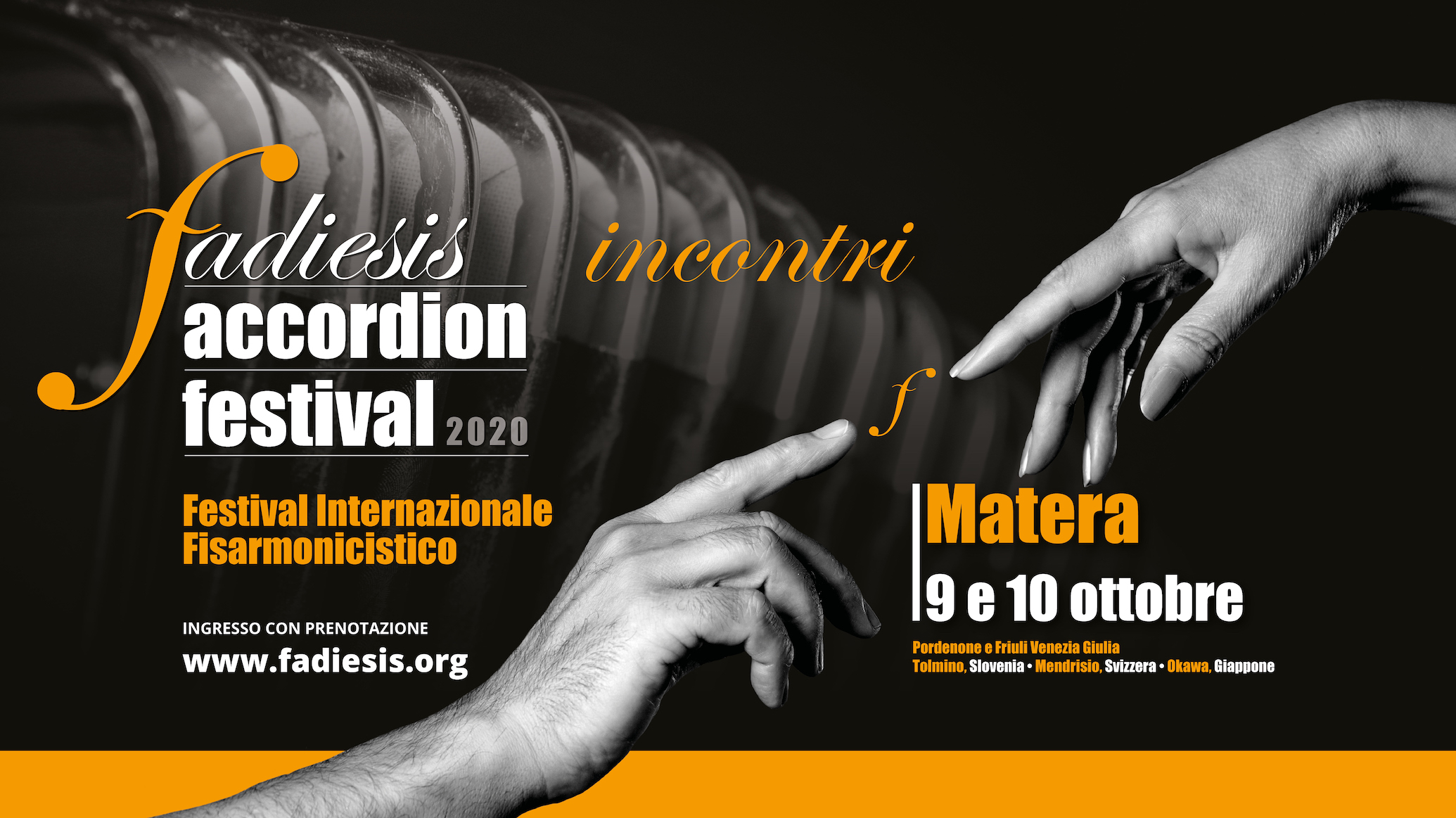 Fadiesis Accordion Festival, con due concerti a Matera si apre la decima edizione della rassegna fisarminocistica