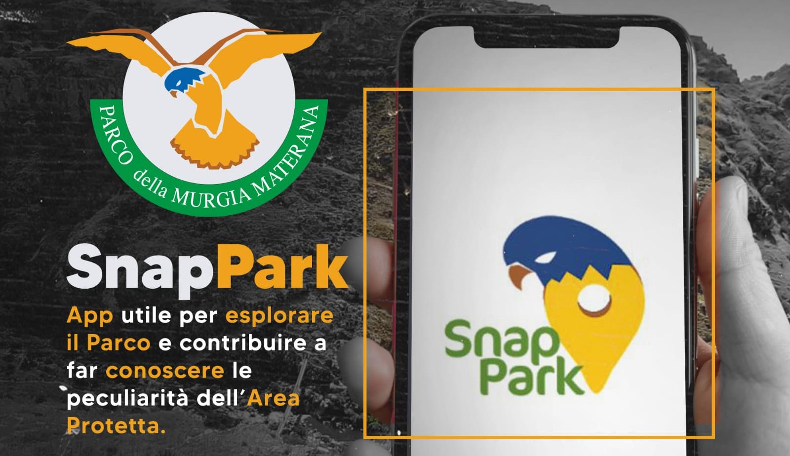 Ente Parco della Murgia Materana presenta “SnapPark, app per conoscere le peculiarità del Parco