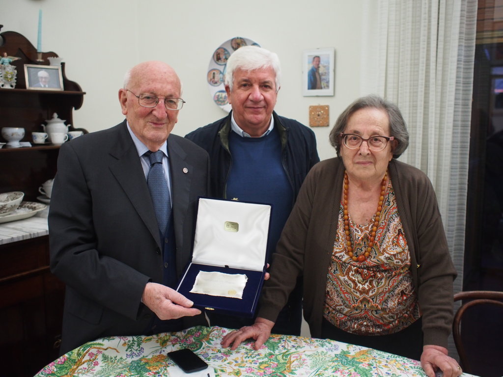 La Scaletta festeggia i 90 anni del socio fondatore Michele De Ruggieri