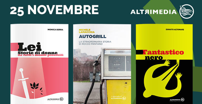 Altrimedia Edizioni alla fiera della piccola e media editoria Italia Book Festival dal 25 al 29 novembre