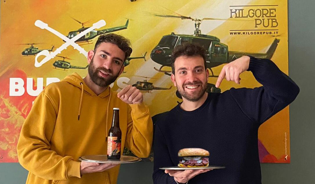 Bernalda, Francesco e Davide Lepenne del Kilgore Pub in finale al  concorso “Artista del panino 2020” con il Kilgore Burger Beer