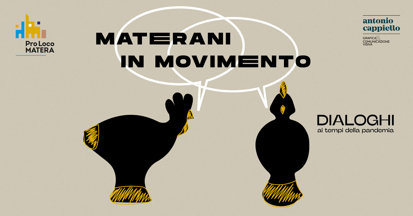 Leonardo Montemurro ospite di “Materani in movimento-dialoghi ai tempi della pandemia” della Pro Loco di Matera