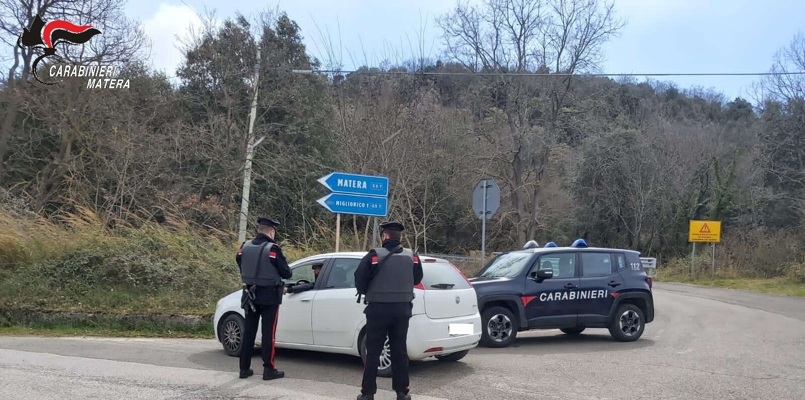 In trasferta a Miglionico dalla Puglia con droga in auto: quattro persone denunciate dai Carabinieri