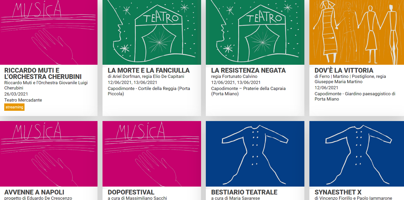 Campania Teatro Festival 2021 dal 12 giugno all’11 luglio
