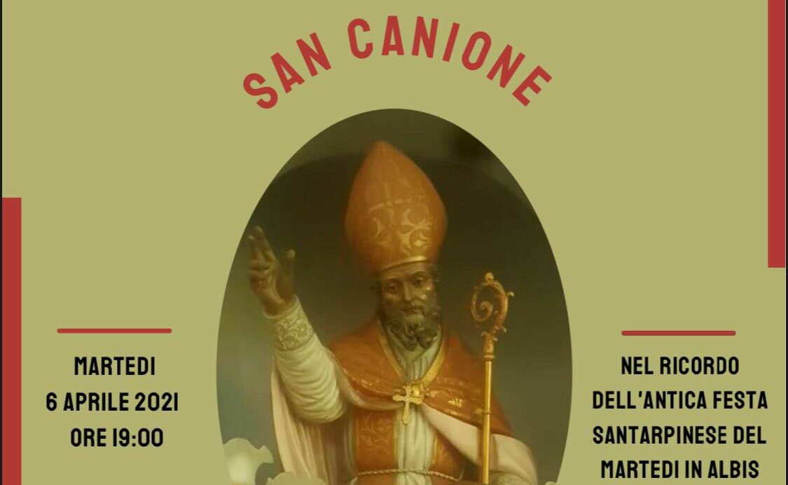 Sant’Arpino (CE), Acerenza (PZ) e Calitri (AV): tre comunità unite nel nome di San Canio. Il 6 evento Facebook