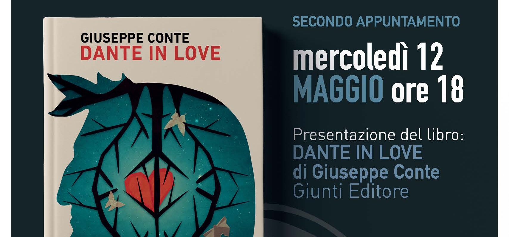 Con “Dante in love” di Giuseppe Conte prosegue la rassegna “Cercando fra le righe”, quattro video incontri letterari della Fondazione Sassi