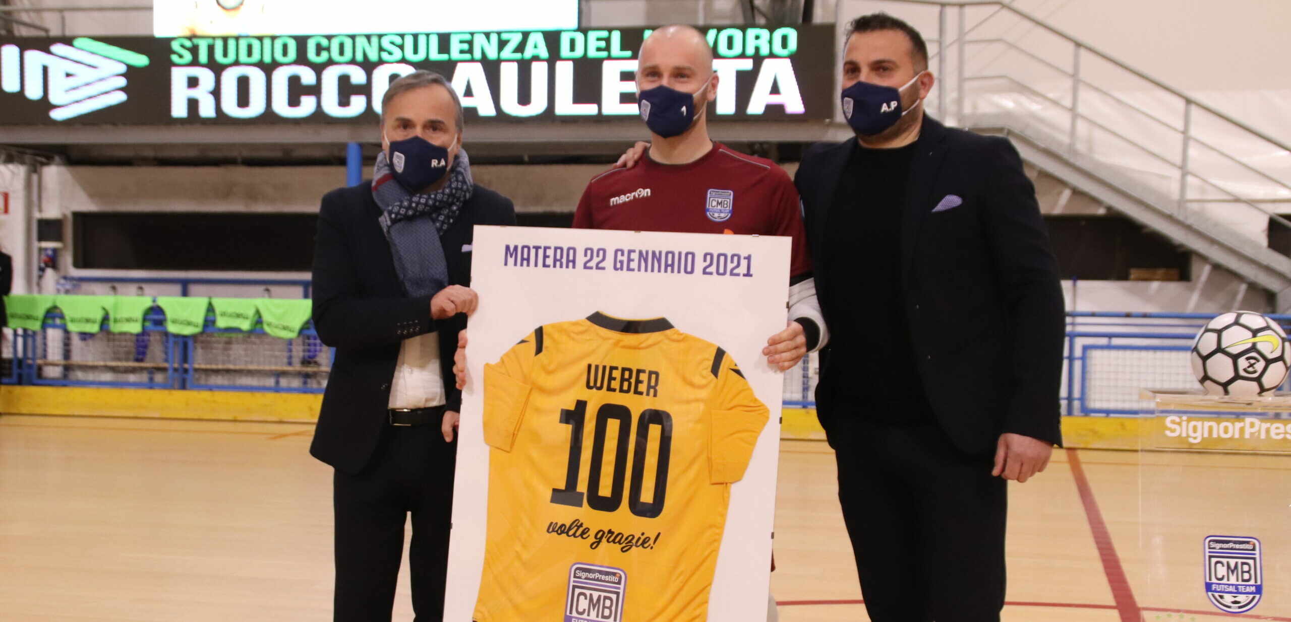 Signor Prestito CMB Matera: raggiunto l’accordo per il rinnovo, per la stagione sportiva 2021/22, con il giocatore Miguel Weber