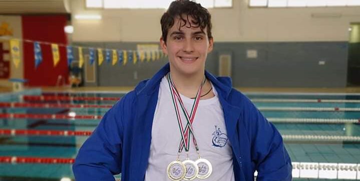 Nuoto, Marco D’Aniello conquista i Campionati Nazionali Assoluti della FINP