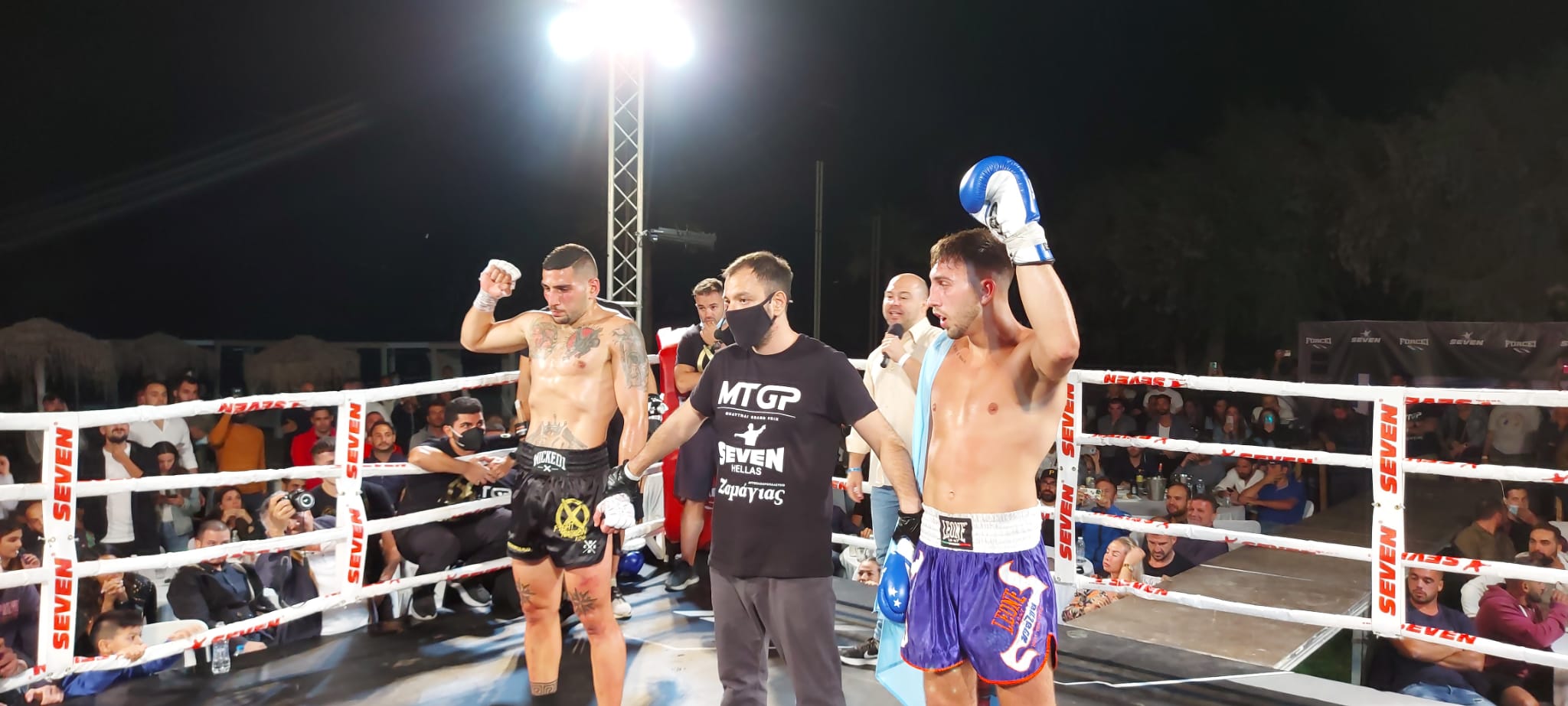 Kickboxing, trasferta in Grecia per il materano Andrulli con tiro mancino dei giudici durante il match valevole per il Titolo Mondiale Gran Prix