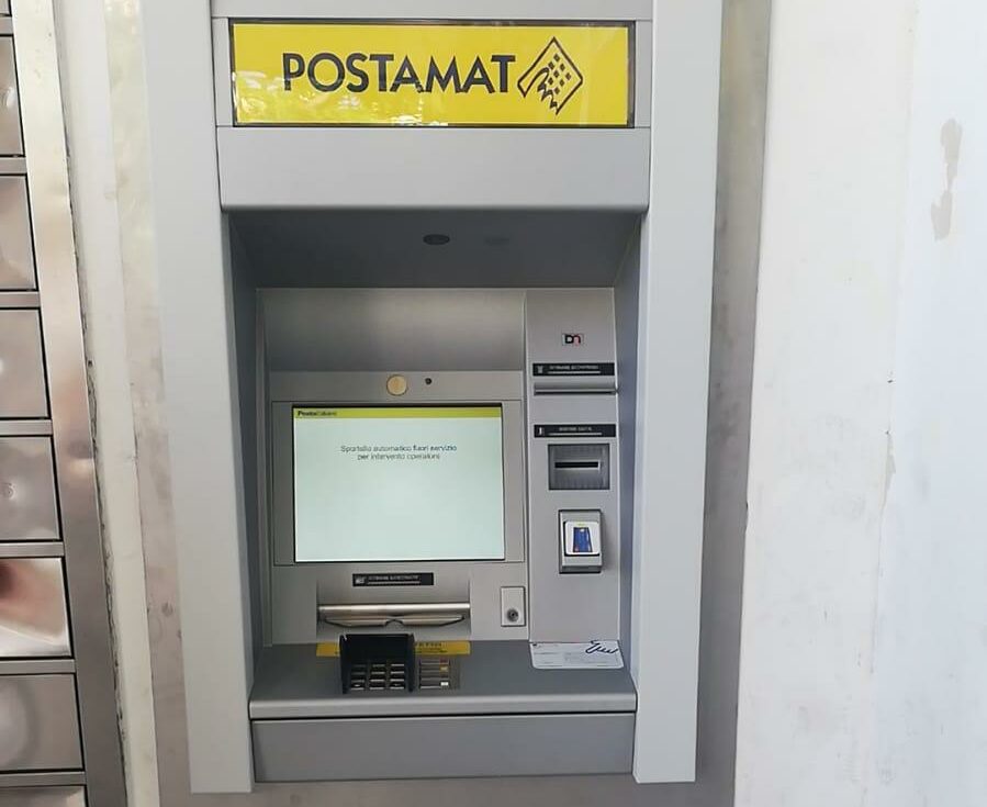 Montalbano Jonico, sostituito ATM Postamat per l’ufficio postale