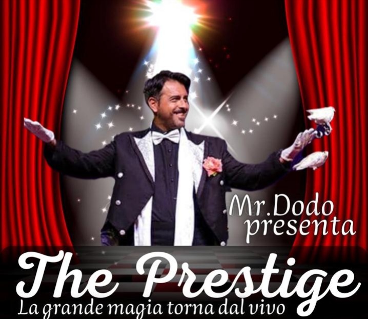 Il 5 gennaio ad Altamura Mr Dodo porta in scena “The Prestige” con un cast d’eccezione. La grande magia torna dal vivo