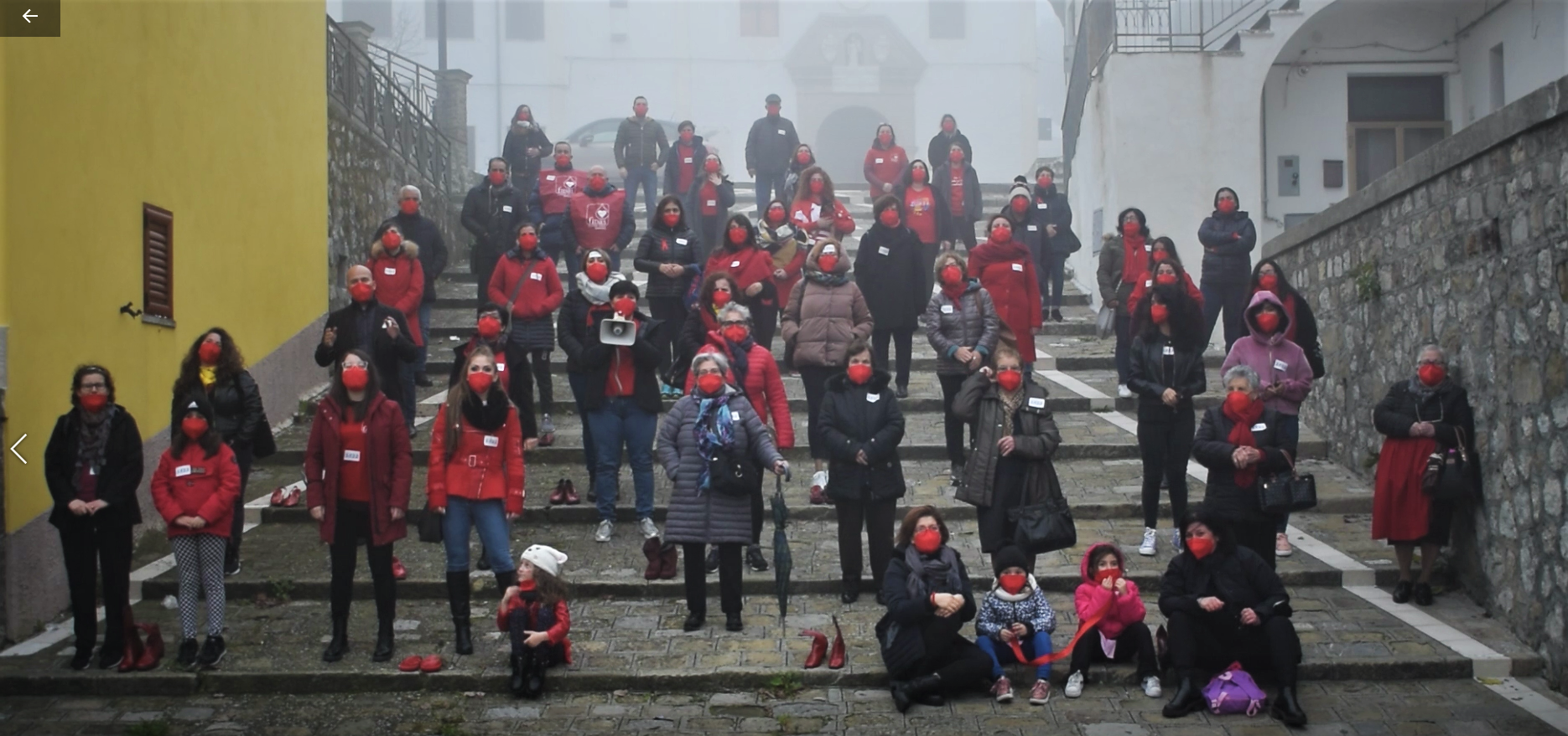 No alla violenza, flash mob organizzato dalla Fidas di Rotondella
