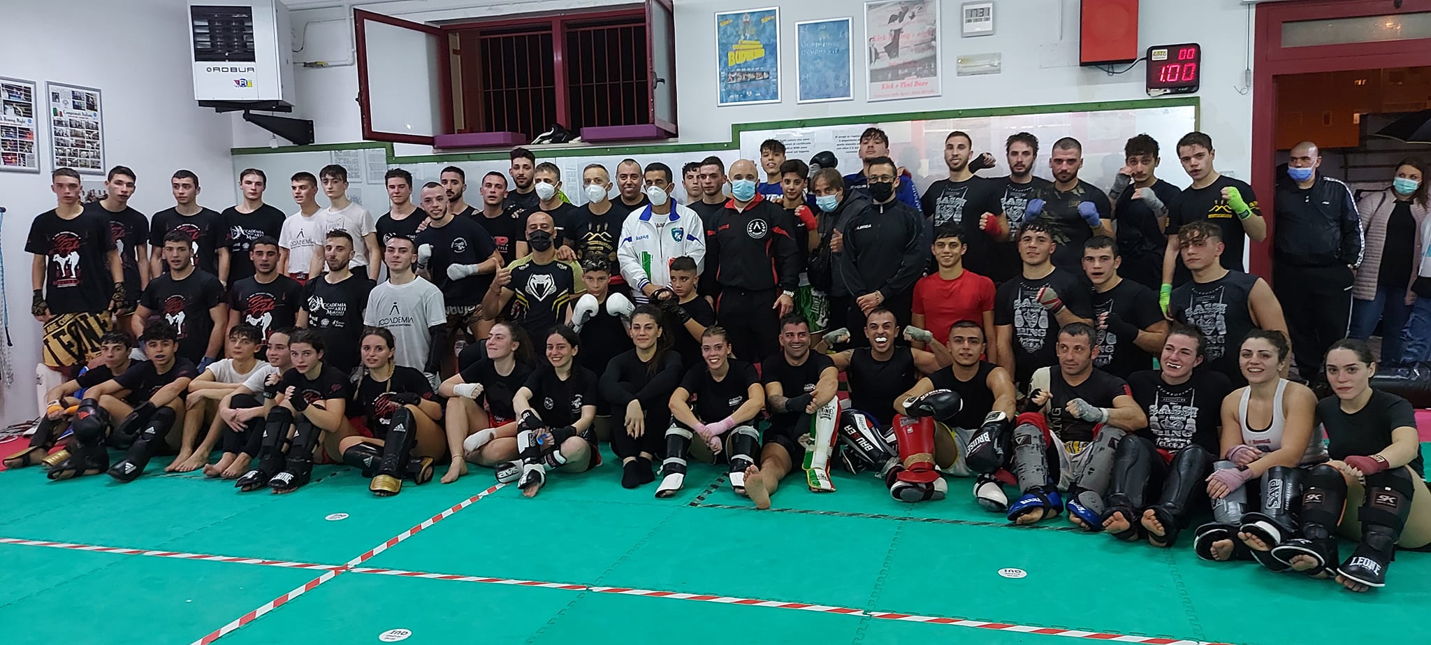 Kickboxing, successo per il primo Sparring Day in Basilicata nella palestra Dynamic Center del Maestro Biagio Tralli
