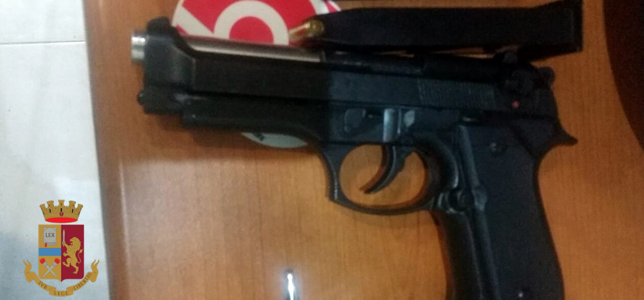 Venticinquenne di Matera arrestato dalla Polizia per fabbricazione e detenzione di una pistola clandestina