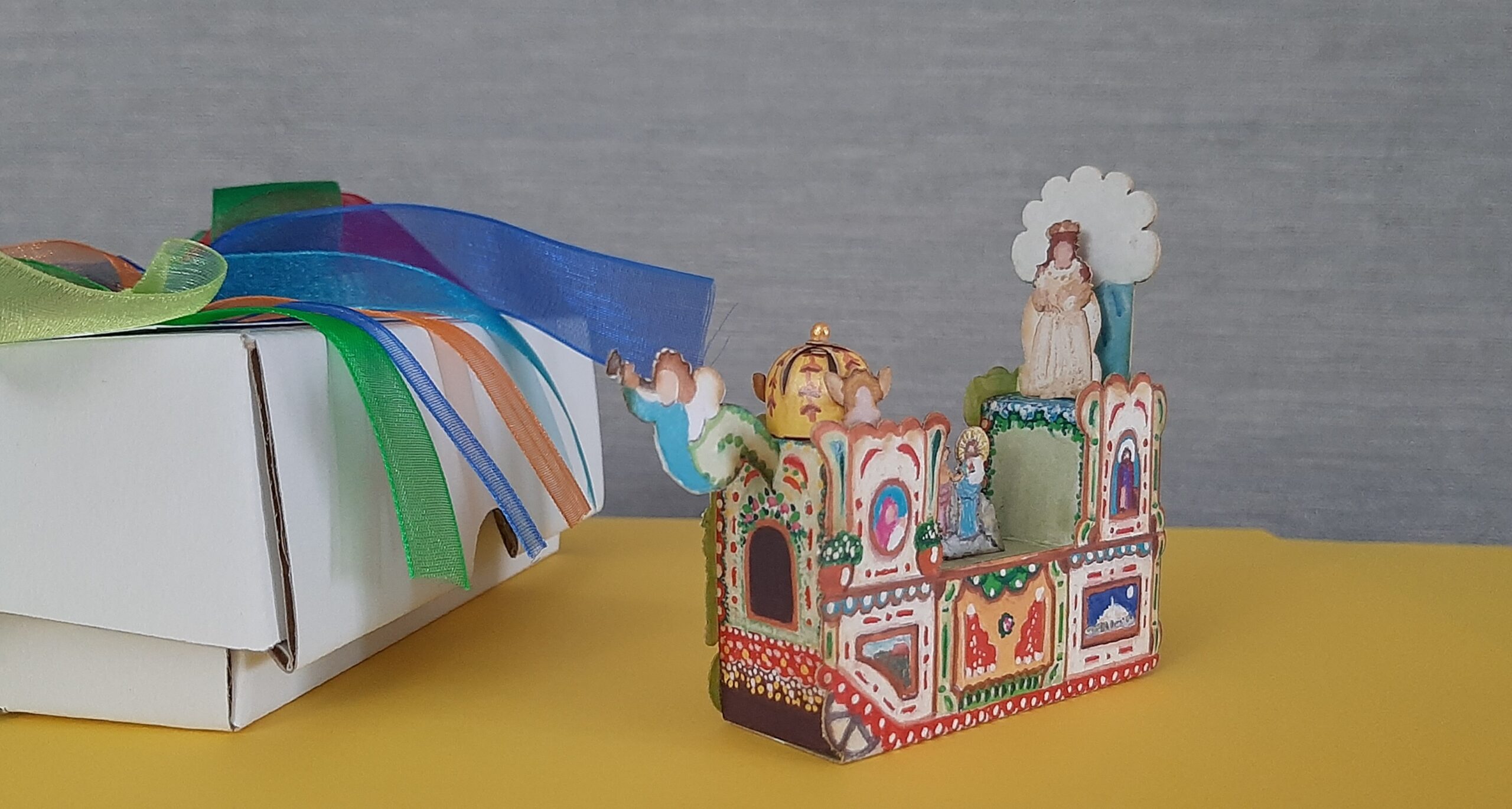 Nelle miniature del carro della Bruna dell’artista materana Grazia Balice l’essenza e il simbolo di una festa millenaria
