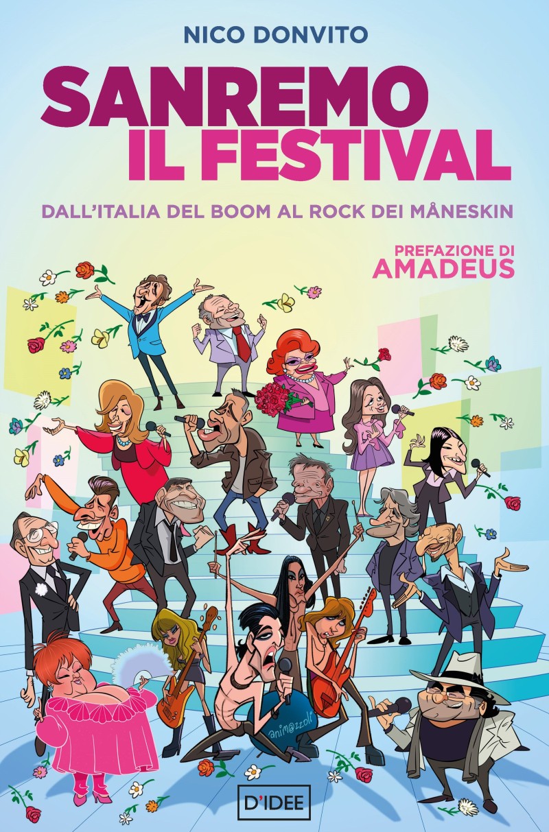 Dal 25 gennaio disponibile sui digital store “Sanremo il Festival – Dall’Italia del boom al rock dei Måneskin”, il libro di Nico Donvito con prefazione di Amadeus