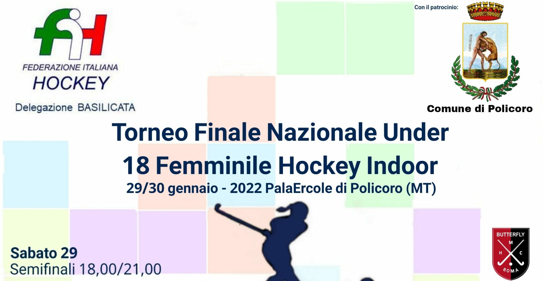 A Policoro il torneo finale nazionale under 18 femminile hockey indoor