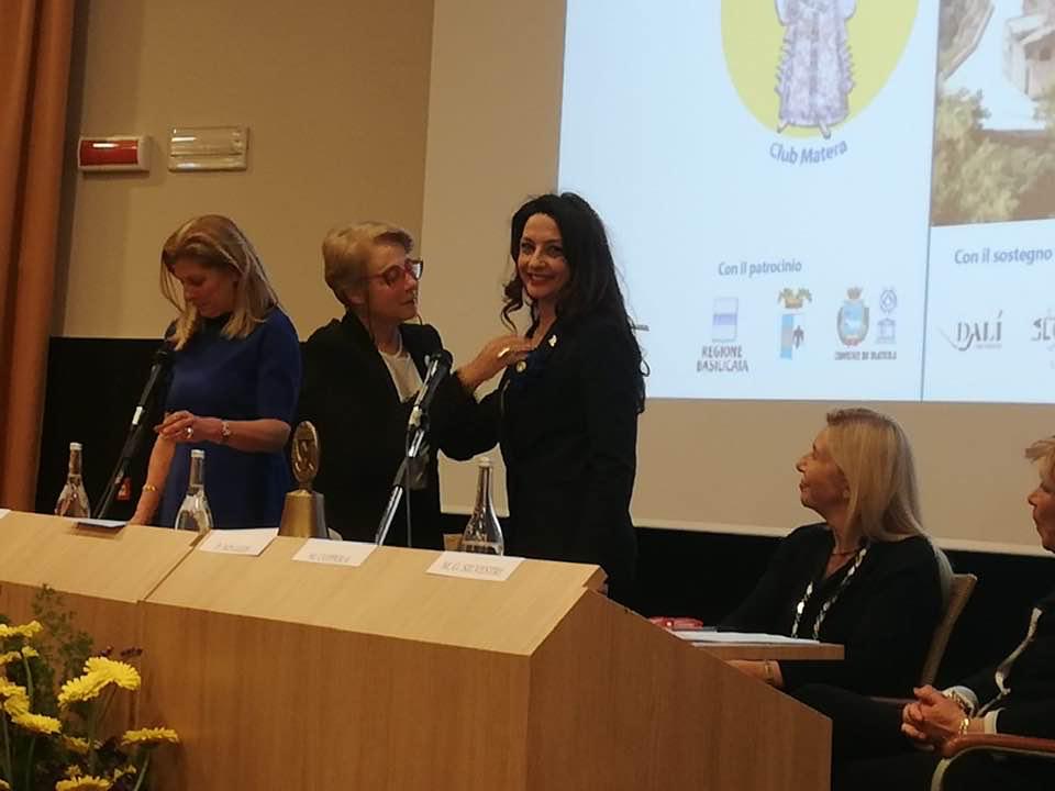 La presidente Patriza Minardi racconta i primi due anni intensi del Club Soroptimist Matera