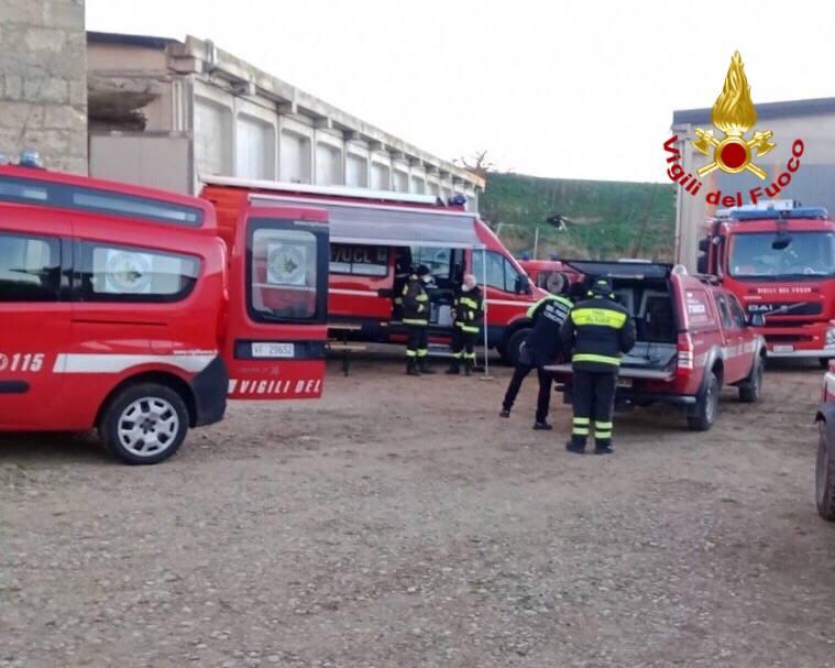 56enne scomparso a Forenza (PZ), Vigili del fuoco impegnati nella ricerca
