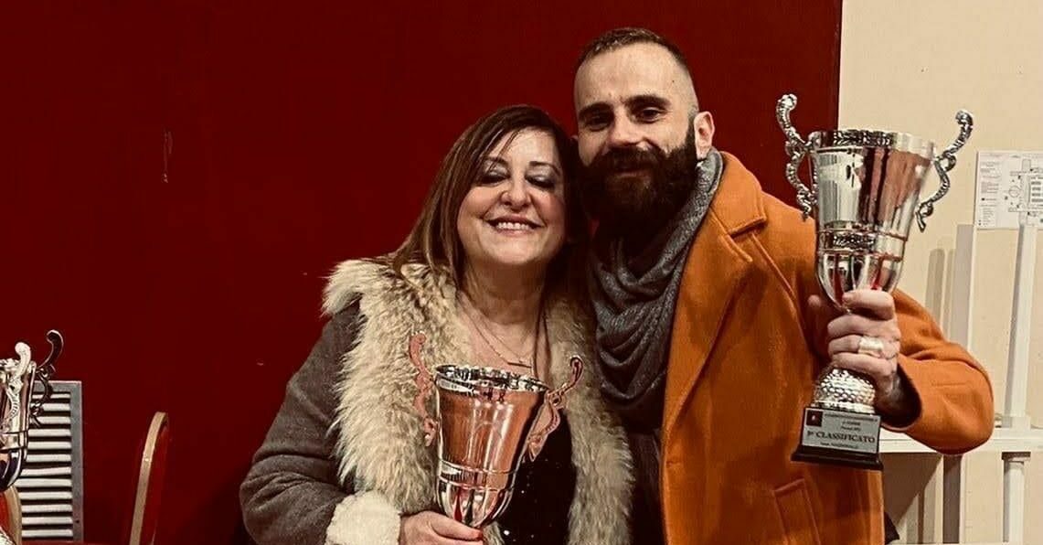Concetta Amoroso D’Aragona e Rosario Vignola: un coppia appulo-lucana terza ai Campionati italiani nazionali Fibur 2022 di burraco