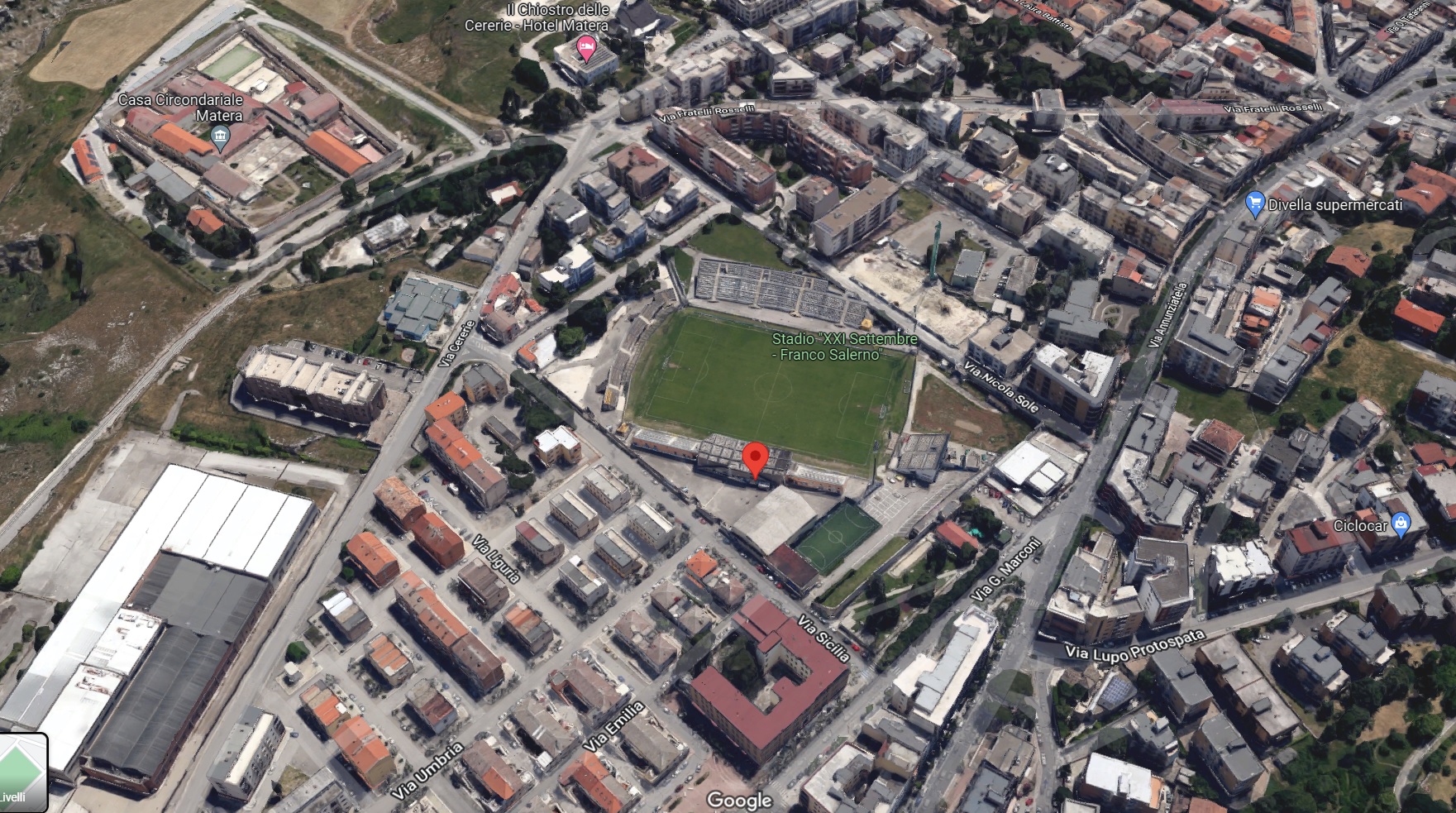 A Matera il “Parco dello Sport – XXI Settembre” e l’ipotesi di una nuova “Cittadella materana dello sport”
