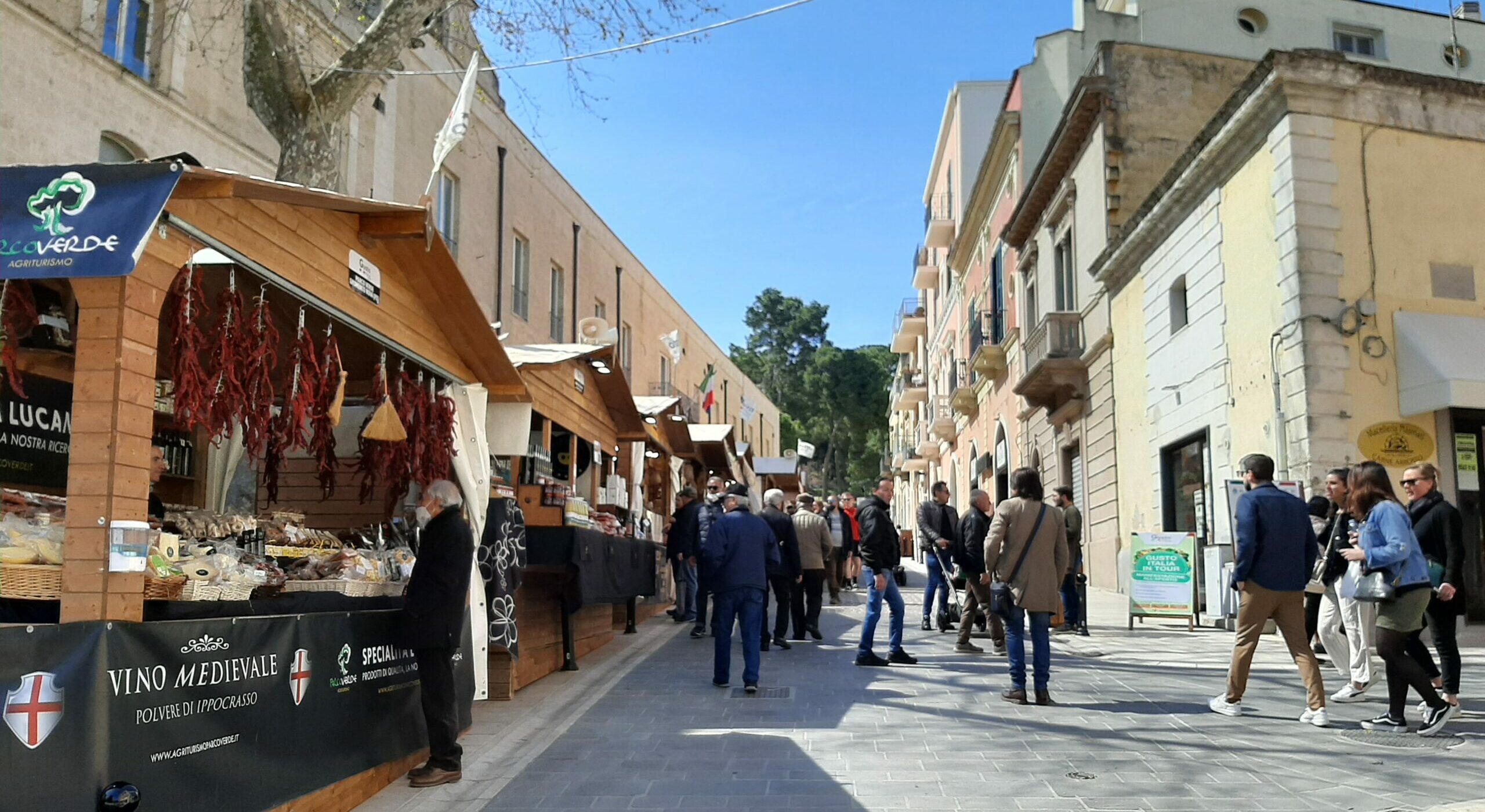Matera, al via Gusto Italia in Tour: fino al 18 in via La Vista la Fiera dell’Enogastronomia, dell’Artigianato e del Turismo