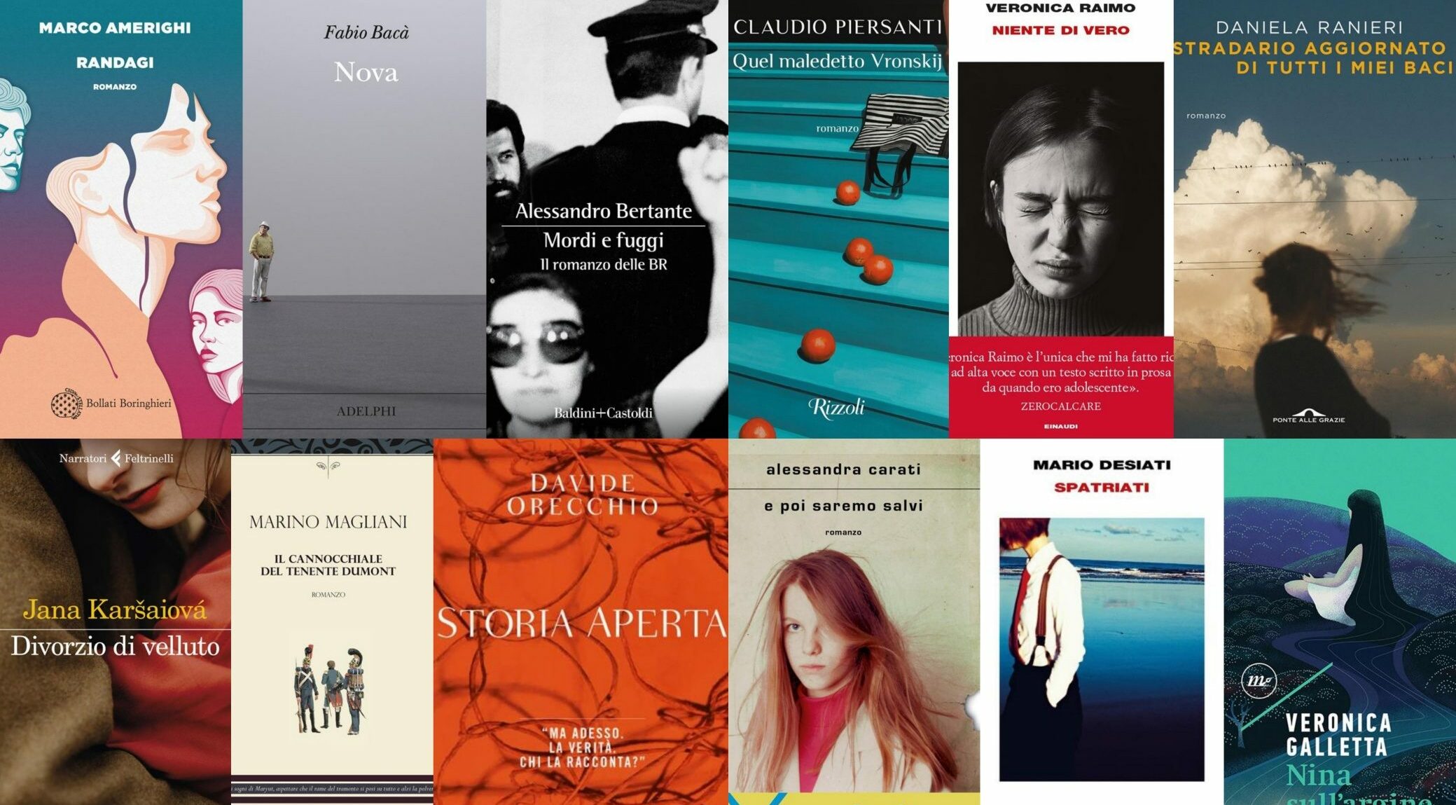 Premio Strega: ecco i dodici libri candidati alla LXXVI edizione