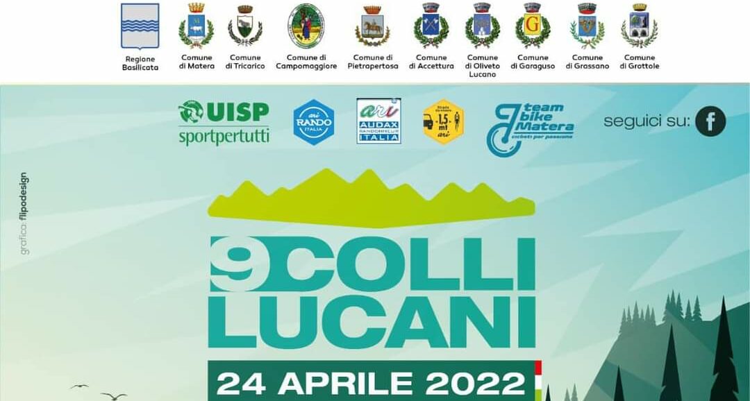 Team Bike Matera e Uisp Basilicata presentano la “Nove Colli Lucani”