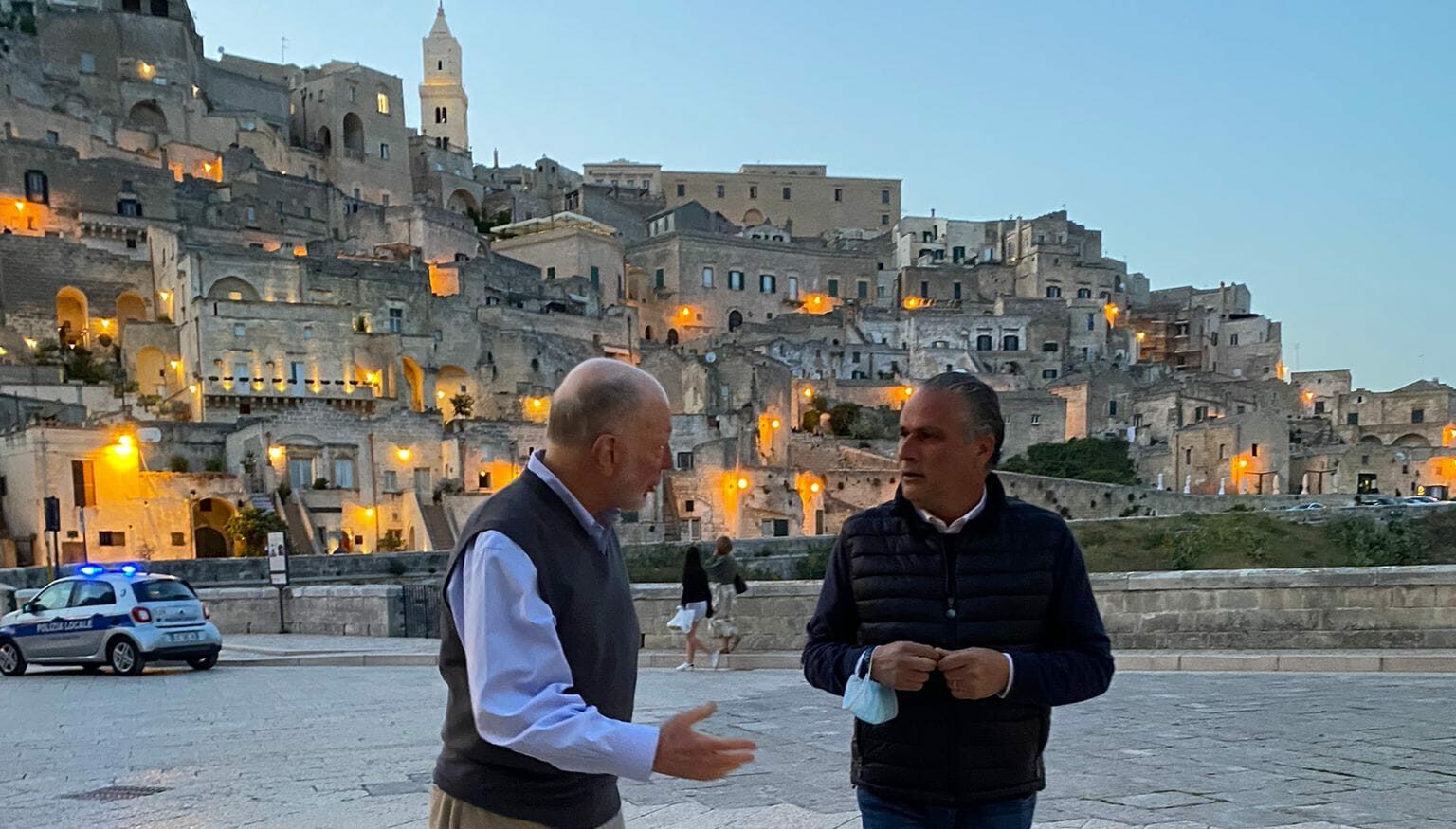 Il politologo Robert Putnam a Matera per un documentario