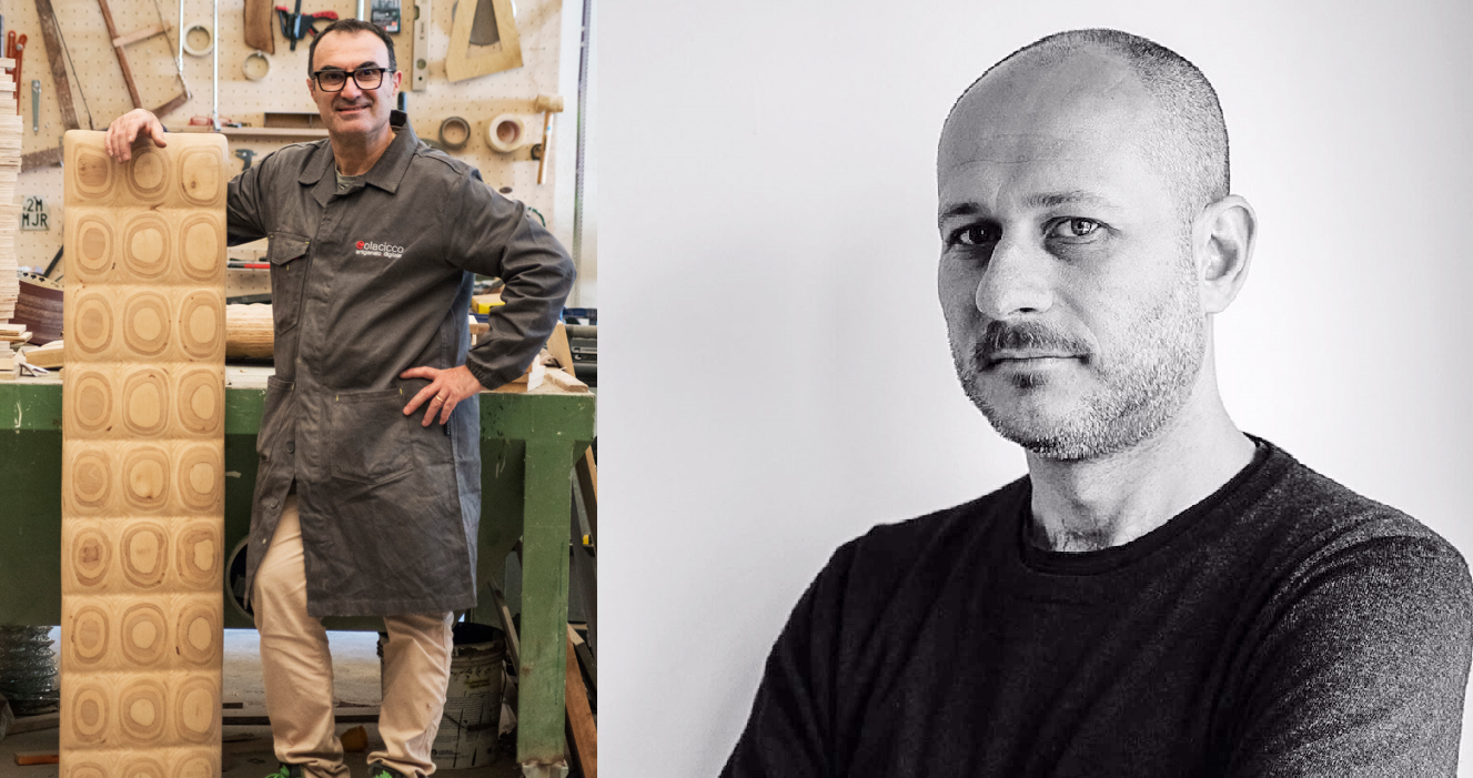 Luca Colacicco e Tommaso Schiuma: due artigiani-designer materani concorrono al XVII Premio Compasso d’Oro