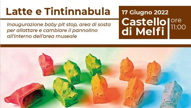 “Latte e tintinnabula”, nel Mueso Pallottino di Melfi inaugurazione del Baby Pit Stop