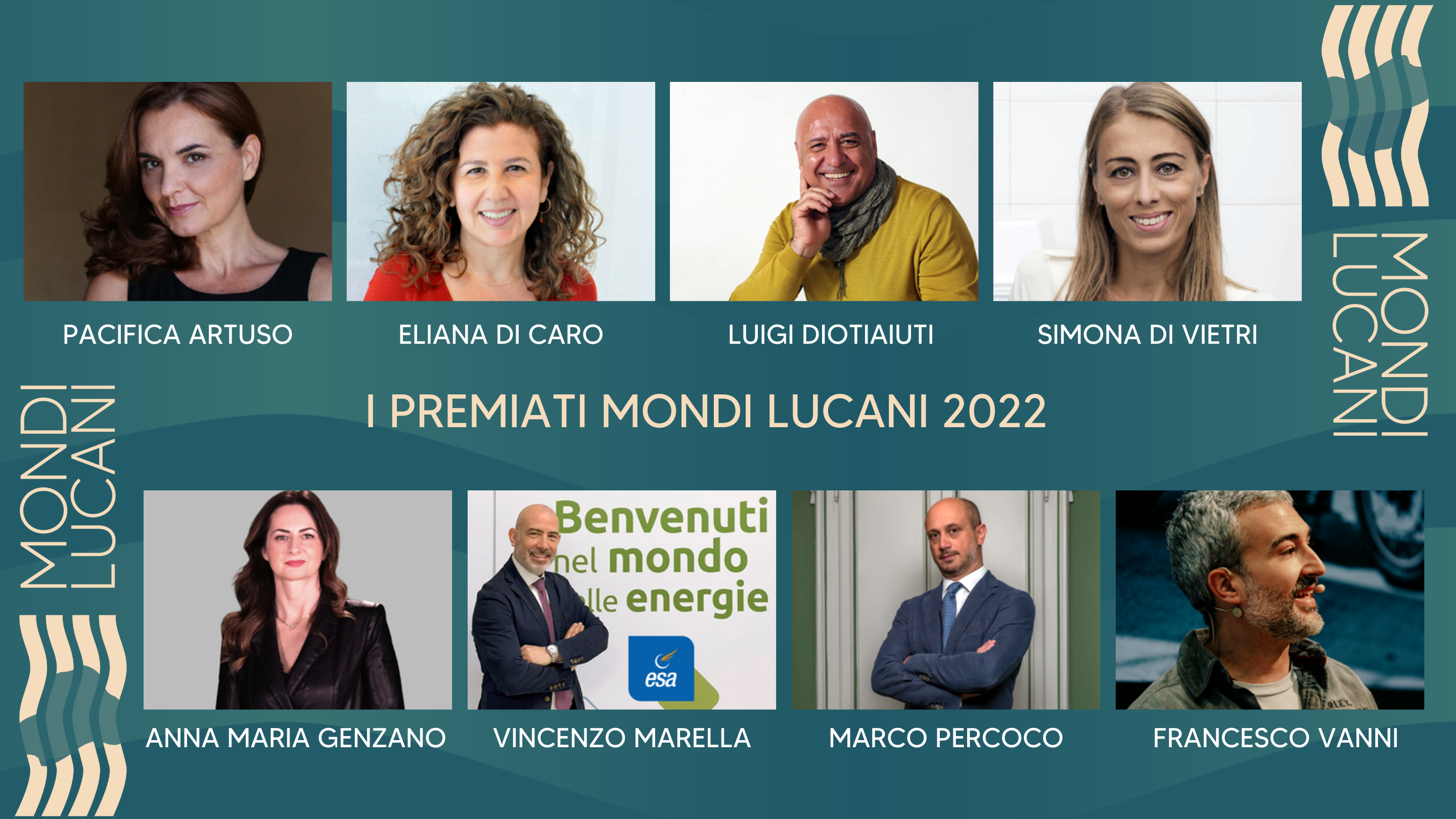 A Matera il Premio Mondi Lucani 2022: ecco i nomi dei premiati