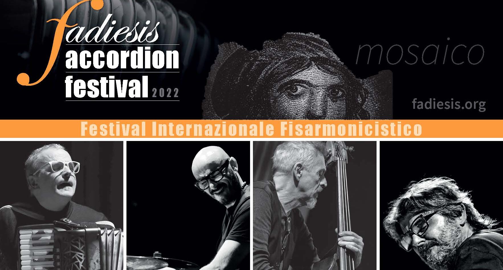 Fadiesis Accordion festival 2022 in collaborazione con l’Onyx Jazz Club presenta la fisarmonica jazz di Renzo Ruggieri